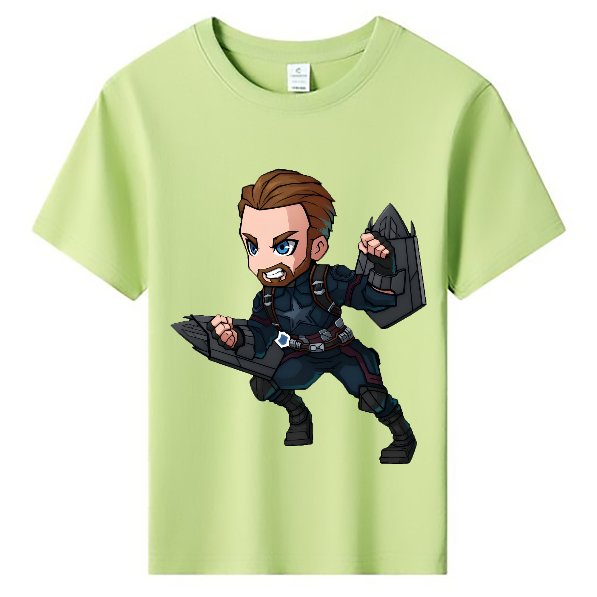 （画像用） アベンジャーズ The Avengers 綿100％キッズTシャツ（フロントプリント）